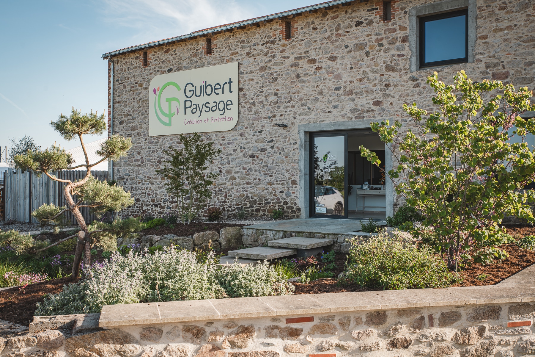 Entrée Guibert Paysage