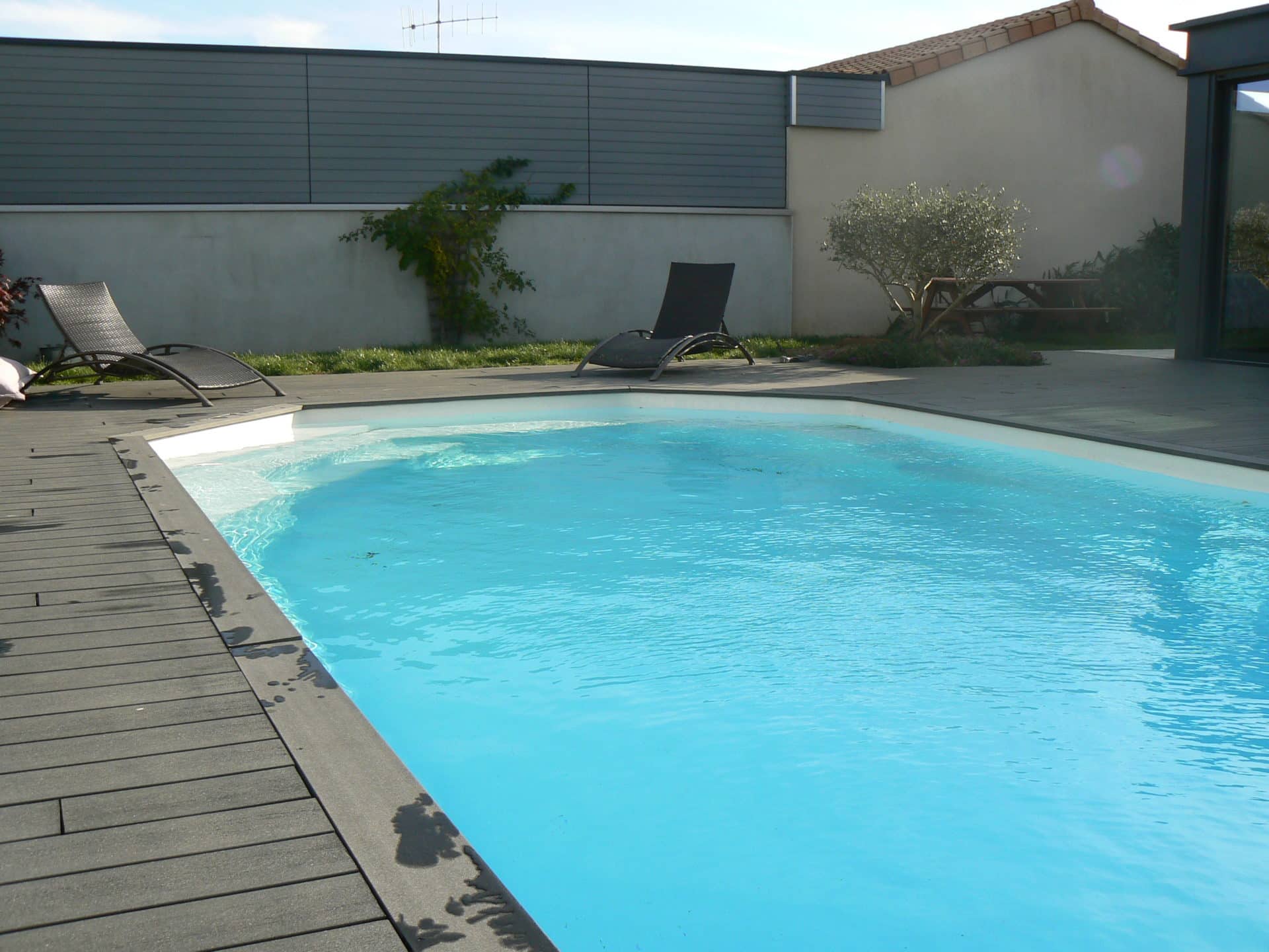 bordure de piscine à Cholet